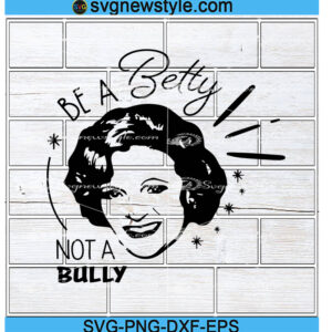 Betty White Svg