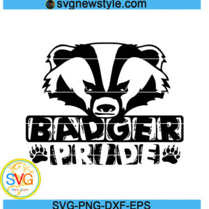 Badger Pride Svg