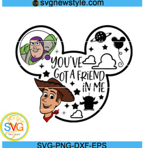 Toy Story Friends Svg