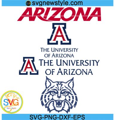 Team Logos Svg, Arizona Logos Svg, University Of Arizona SVG, PAC-12 ...