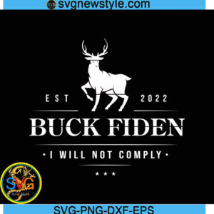 I Will Not Comply Svg