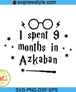 I Spent 9 Month in Azkaban Svg, Disney SVG, Disneyland svg, Disney Vocation SVG, Glasses Svg, Png, Dxf, Eps