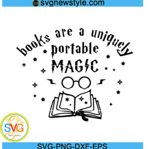 Book are a uniquely portable magic SVG