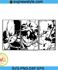 Anime SVG, Anime Character SVG, Hero Academia SVG, Anime Png, Hero Academia Svg, Png, Dxf, Eps