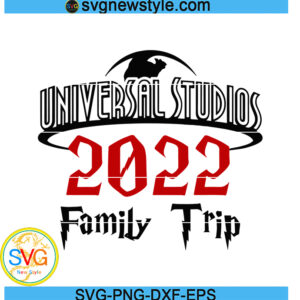Universal Disney Family Vacation Svg
