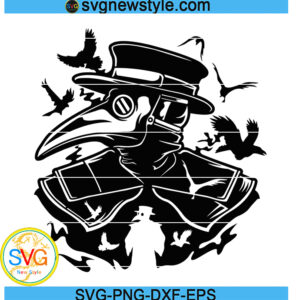 Plague Doctor SVG, Witch Doctor svg, Png, Dxf, Eps Digital Download