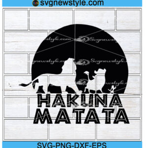 Hakuna Matata svg