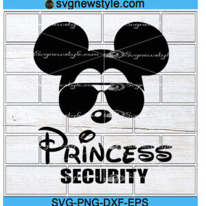 Disney Princess Security Svg, Disney Men's Svg, Png, Dxf, Eps Digital Download