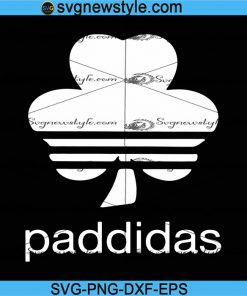 Paddidas Babygrow svg, Shamrock and roll svg, St.patricks day svg, Shamrock Svg, Png, Dxf, Eps