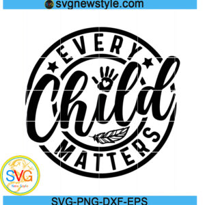 Every Child Matters Svg, Child Awareness Svg, Png, Dxf, Digital Download