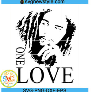 BOB MARLEY svg