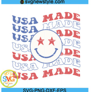 Made in the USA Svg