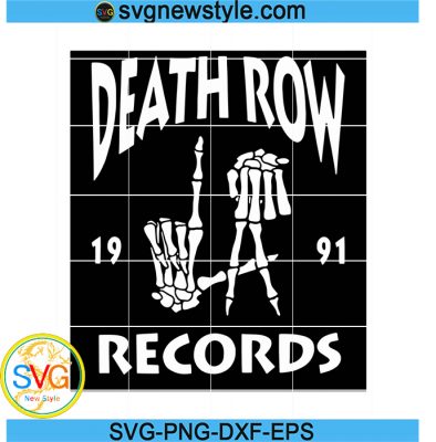 Death Row Records Svg, 90s Svg, Rap Svg, Hip Hop Svg, Snoop Dog Svg ...