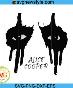 Alice Cooper Svg, Music Band Svg, Horror Svg, Png, Dxf, Eps