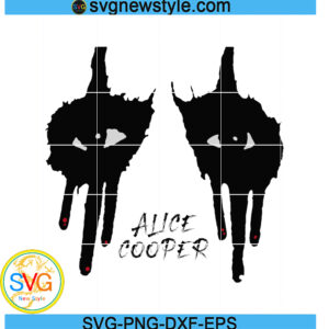 Alice Cooper Svg