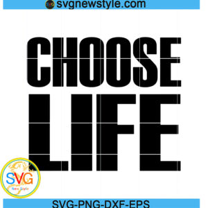 Choose Life Wham Retro 80s svg, Choose Life svg, Png, Dxf, Digital Download