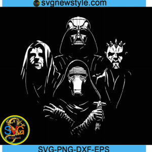 Star Wars Style Rhapsody Queen Svg, Sith Rhapsody Svg, Png, Dxf, Eps