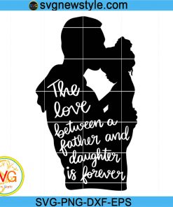 Father Daughter Svg, Dad Svg, Dad Life Svg, Father's Day Svg, Png, Dxf, Eps