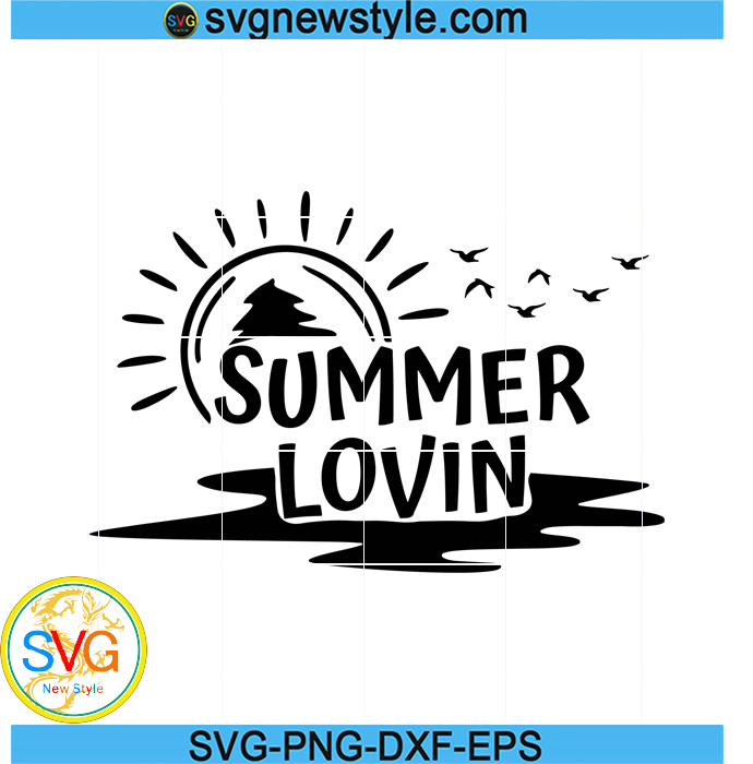 Summer Lovin Svg, Hawaii Svg, Beach Life Svg, Vacation Svg, Png, Dxf, Eps