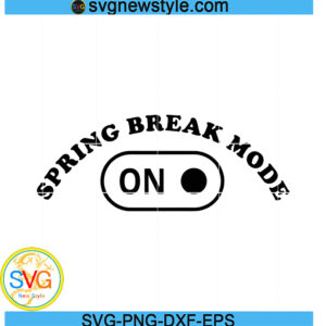 Spring Break Mode on svg