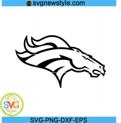 Bronco svg, Football Laces Svg, Bronco logo svg, Mascot png, Broncos Svg, Png, Dxf, Eps