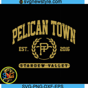 Pelican Town Est 2016 Stardew Valley svg