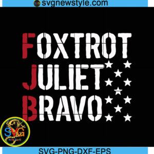 Foxtrot Juliet Bravo SVG