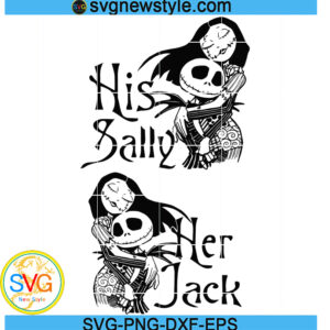 Nightmare Before Christmas Svg, Her Jack Svg, Png, Dxf, Eps Cricut File