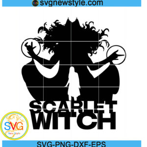 Scarlet Witch svg Png, Wanda svg, Dxf, Eps Digital Download