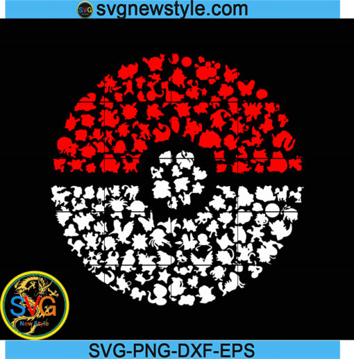 Pokemon Pokeball Svg Designs