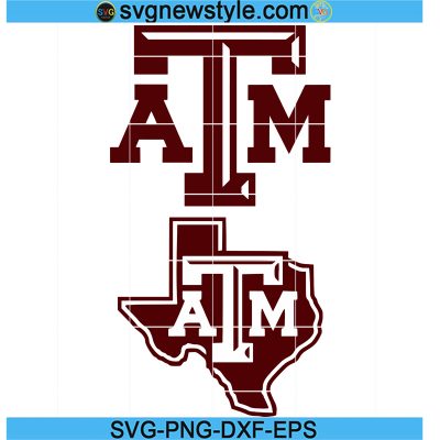 Texas A And M Svg, Texas University Svg, A And M Heart Svg, Texas A And ...