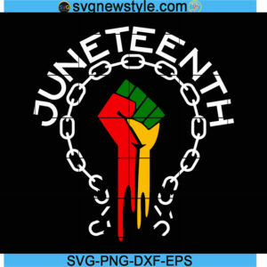 Juneteenth SVG