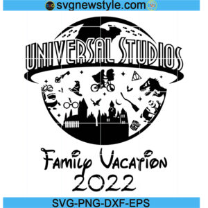 Universal Studio Family Vacation svg