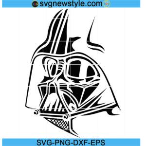 Darth Vader SVG, Star Wars svg, PNG EPS DXF Cricut File Silhouette Art