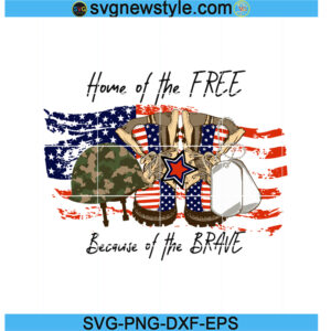 Home Of The Free Svg