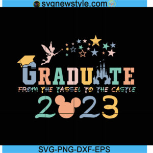 Graduate Tassel To Castle Svg