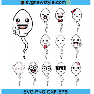 Sperm's Shades svg