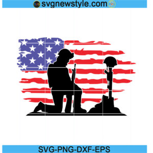 Soldier Kneeling Svg Png