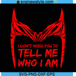 Scarlet Witch Crown Tiara Svg, Wanda Svg, Png, Dxf, Eps, Cricut File