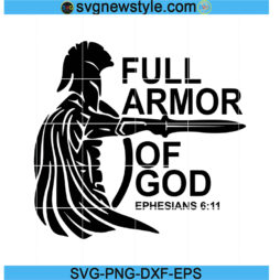 Full armor of God Svg