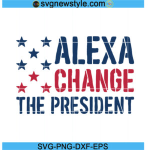Alexa Change The President Svg