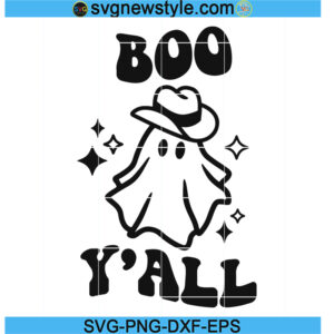 Boo Y'all Svg