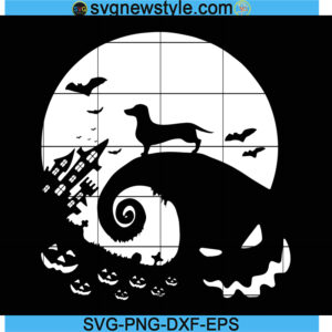 Dachshund Halloween Svg