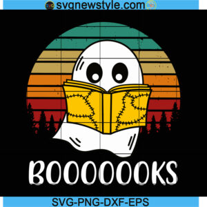 Ghost Books Svg Cricut File