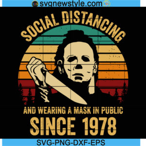 Michael Myers Halloween Svg