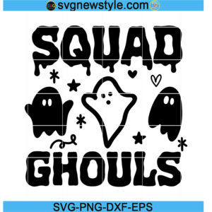 Squad Ghouls svg Designs