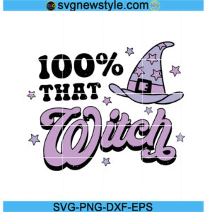 100 That Witch Svg