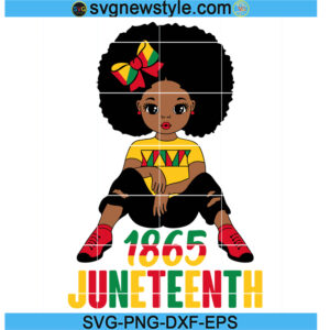 1865 Juneteenth Svg