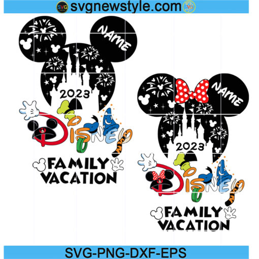 Bundle Family Vacation Svg