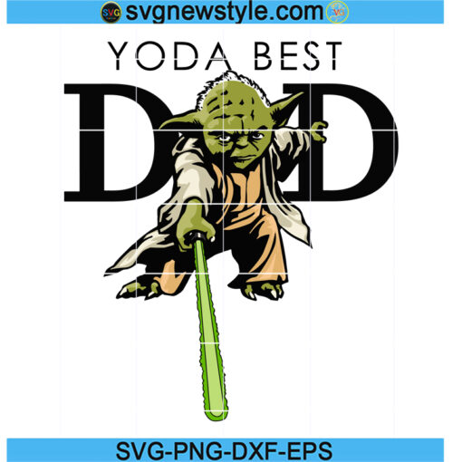 Yoda Best Dad Svg Files